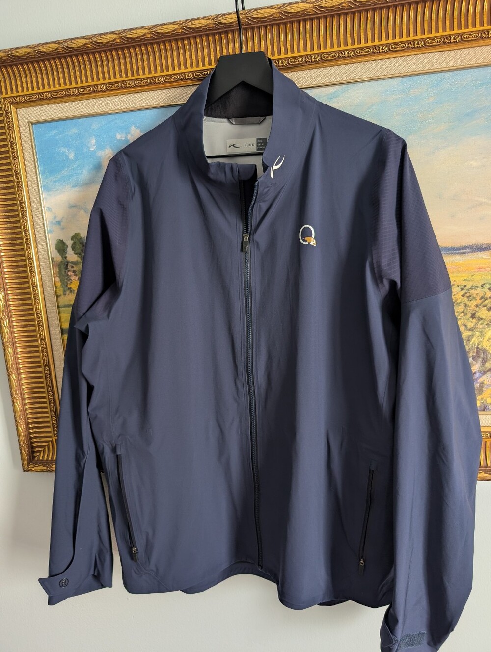 KJUS Pro 3L Men’s Navy Golf Performance Jacket